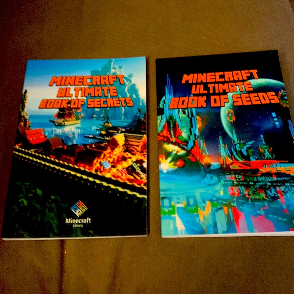 Minecraft Ultimate Book of Secrets & Minecraft Ultimate Book of Seeds
